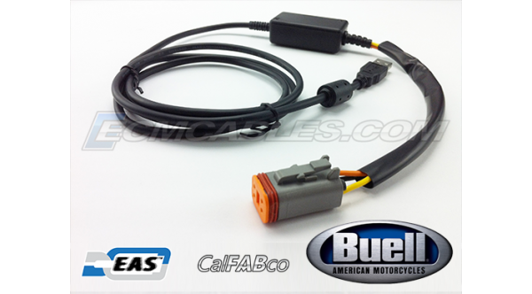 Ultimate Universal ECMSpy USB Complete Cable for Buell Motorcycles