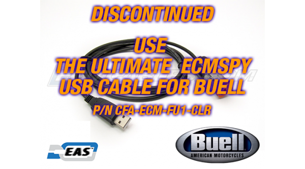 Buell E-Class Black ECM Programming Spy Cable TPS Reset ECMSpy