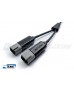 Harley J1850 Buell Y-Cable Extension 4PM-to-4PFx2 PWR&DATA SERT SEPRT EAS™ Technology