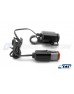 Harley-Davidson 1" Handlebar Mount 'Plug-n-Go' USB & 12V Auxiliary Power Outlet on CAN BUS ECM or AUX PWR with EAS™ Technology
