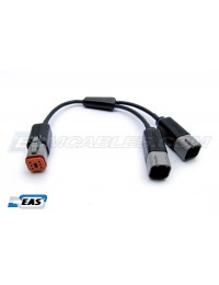 Harley CAN BUS Y-Cable Extension 6PM-to-6PFx2 PWR&DATA SERT SEPR EAS™ Technology
