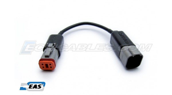 Harley Powervision Dynojet 4Pin Male to 6 Pin Female Pigtail Adapter with EAS™ Technology
