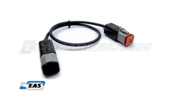 Harley Davidson CAN BUS ECM Cable 48" Extension M-F DT06-6S DT04-6P with EAS™ Technology